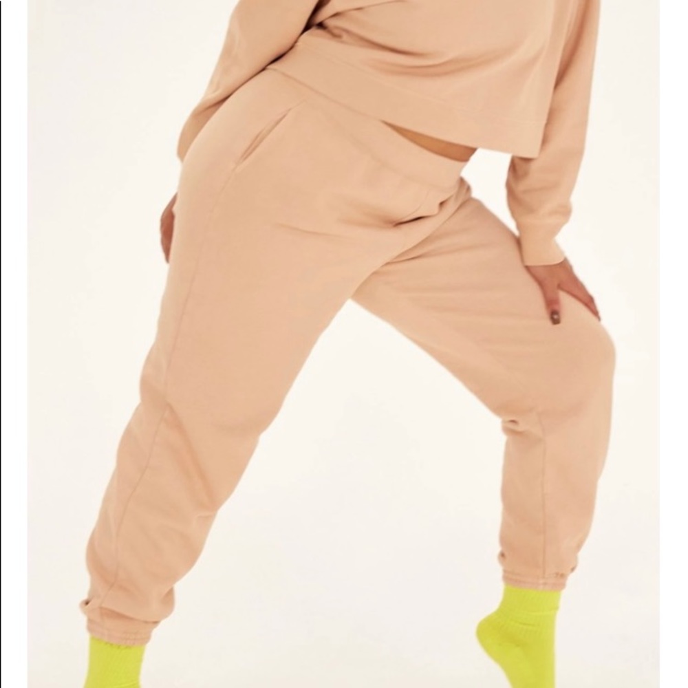 Girlfriend Collective 50/50 Classic Jogger and Hoodie set